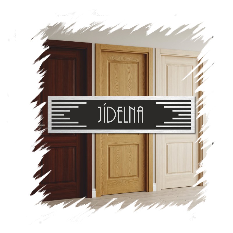 Cedulka na dveře - Jídelna